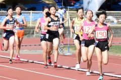 女子1500メートル決勝1組
