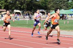 男子200メートル決勝