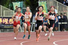 女子400メートルリレー決勝