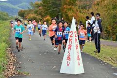 まくべつマラソン大会(金野和彦撮影)