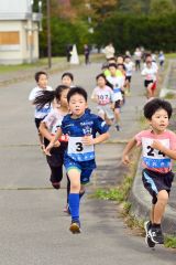 まくべつマラソン(金野和彦撮影)