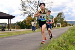 まくべつマラソン大会(金野和彦撮影)