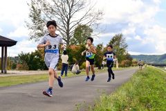 まくべつマラソン大会(金野和彦撮影)