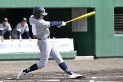 【Bブロック代表決定戦・帯工-帯南商】帯工は4番打者の安岡広優が5打数4安打と打線をけん引した