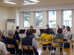 帯広交響楽団の5人による室内アンサンブルが披露された