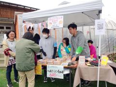 評判がよかった十勝の素材の健康ランチ