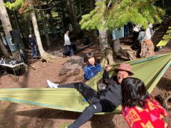 秋空の下で自然に親しむ オンネトー物語 3