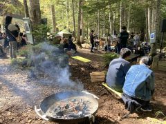 秋空の下で自然に親しむ オンネトー物語 6