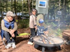 秋空の下で自然に親しむ オンネトー物語 8