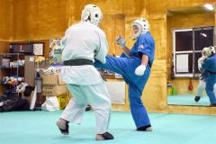 空道ユーラシアカップへ闘志 大道塾帯広支部小野寺玲奈(帯畜大) 21