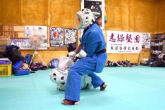 空道ユーラシアカップへ闘志 大道塾帯広支部小野寺玲奈(帯畜大) 22