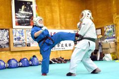 空道ユーラシアカップへ闘志 大道塾帯広支部小野寺玲奈(帯畜大) 23