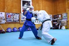 空道ユーラシアカップへ闘志 大道塾帯広支部小野寺玲奈(帯畜大) 29