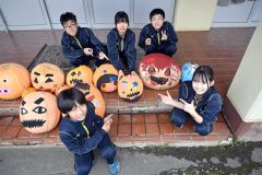 4班のメンバーと制作したオブジェ