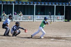 【決勝・TAKEKUMA BASE―帯広シニア】TAKEKUMA BASEの佐々木義高主将は、リードオフマンとしてチームを引っ張った