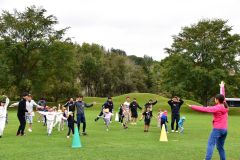 お父さんと競技にハッスル 陸別保育所「お父さん会」運動会 10