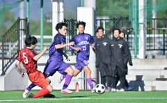 帯大谷追撃及ばず16強、全国高校サッカー選手権大会道大会2日目 9