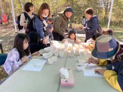 木を活用したプログラムや洋食など楽しむ 足寄でアイカップフェスト 12