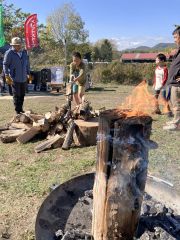 木を活用したプログラムや洋食など楽しむ 足寄でアイカップフェスト 3