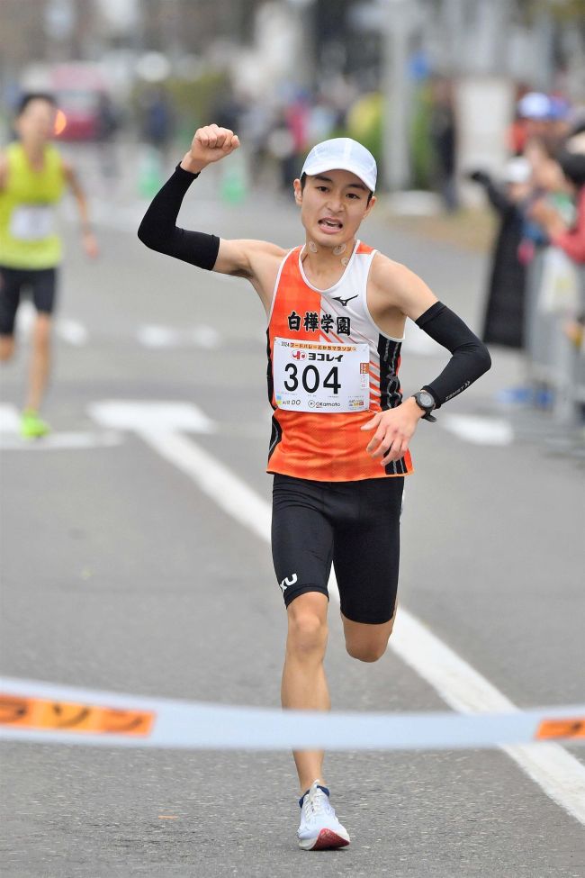 安田(白樺学園高)男子総合V高校生初、女子は嶋田(帯広厚生病院)初V フードバレーとかちマラソン