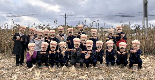 本別高校生がポップコーン収穫体験 地産地消の大切さ学ぶ