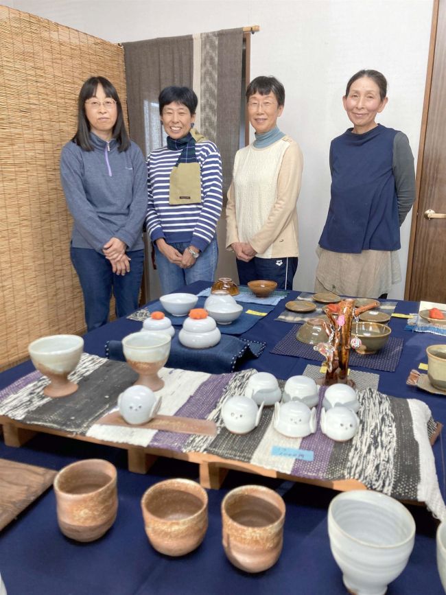 順心窯で秋のうつわ展、カップや皿など日用使いに 本別