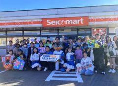 ハム元戦士やファイターズガールらがセコマ訪問、ファンと交流 足寄