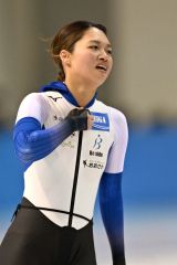 【女子3000メートル】2位に入賞した若原楽(金野和彦撮影)