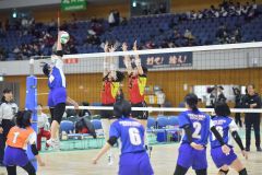 【1回戦・帯南商―東海大札幌】息の合った連係で相手の攻撃を封じる帯南商