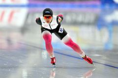 【女子3000メートル】6位に入った新田恭子(金野和彦撮影)