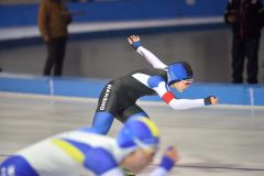 【女子500メートル】復調の兆しが見えた滑りで、十勝勢トップの記録を出した帯南商高の笹渕和花